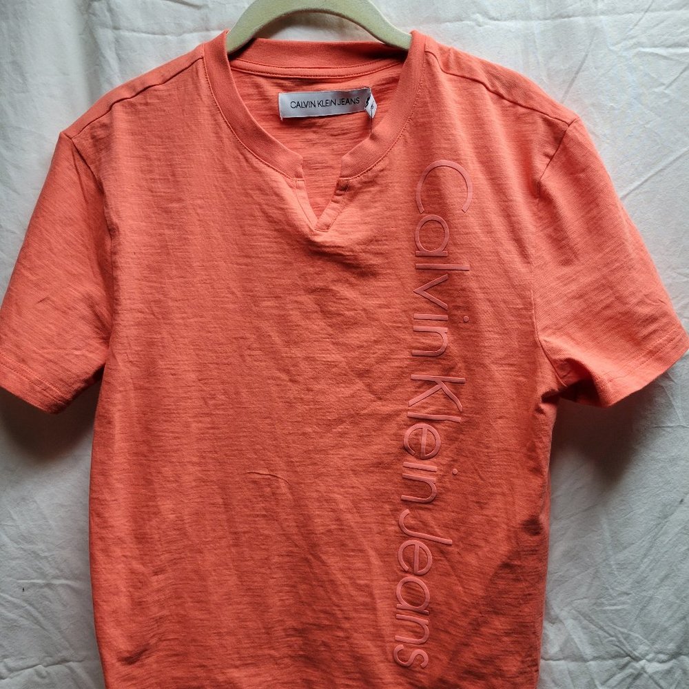 Calvin Klein Jeans Orange Tshirt - NWT